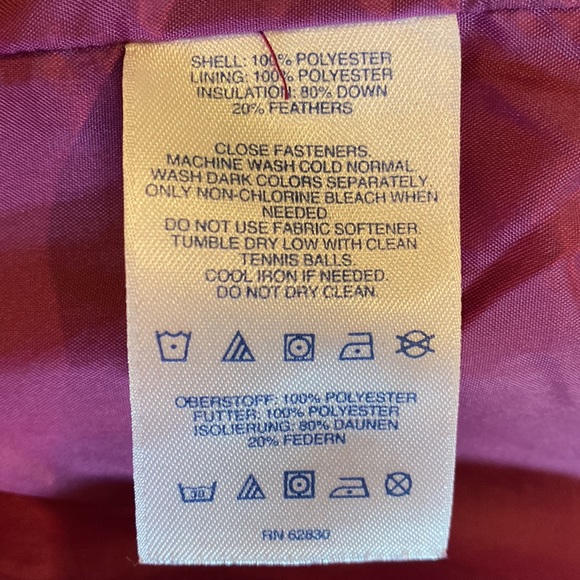 Lands’ End Women’s Small Purple Polka Dot Vest - Picture 4 of 4